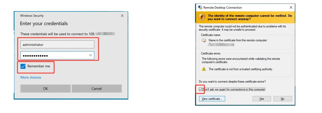 Credential Logins